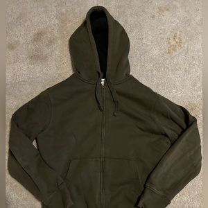 Wool Zip Up